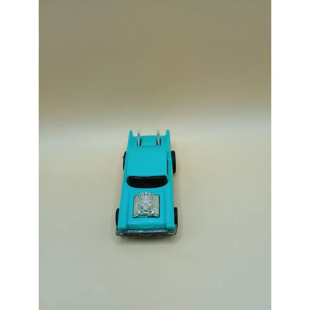 HOT WHEEL Vintage 57 Chevy Wind Aqua Goodyear Champion Power Command 3”